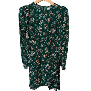 REFORMATION Juni gathered floral-print crepe mini dress (2)